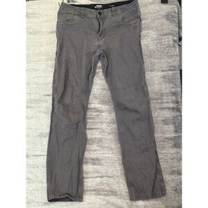 Off The Grid Trailblazer Pant Mens 36x36 Gray Taper Fit Cotton Stretch Workwear